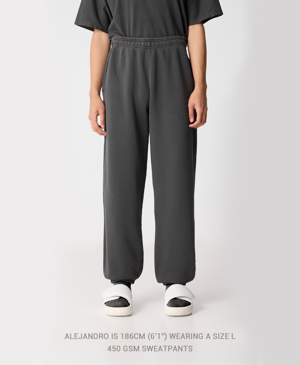 Relaxed Fit 450 Navy Blue Sweatpants