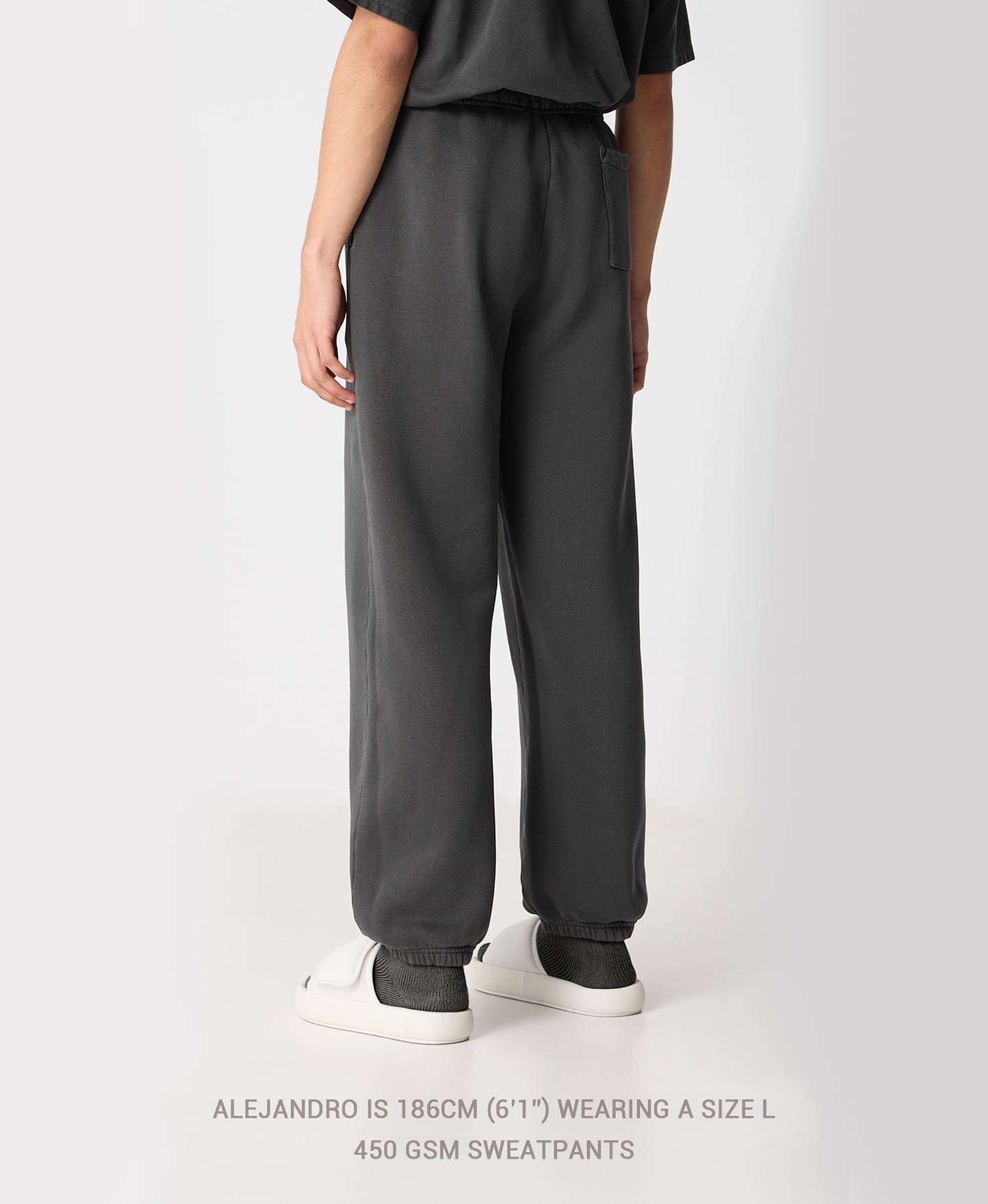 Relaxed Fit 450 Navy Blue Sweatpants