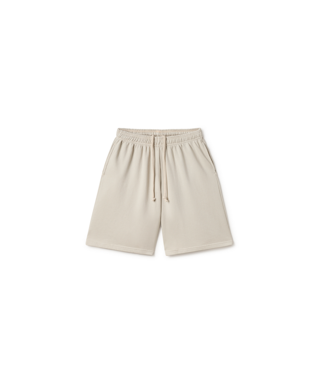 Relaxed Fit 350 GSM Ecru Short Pants