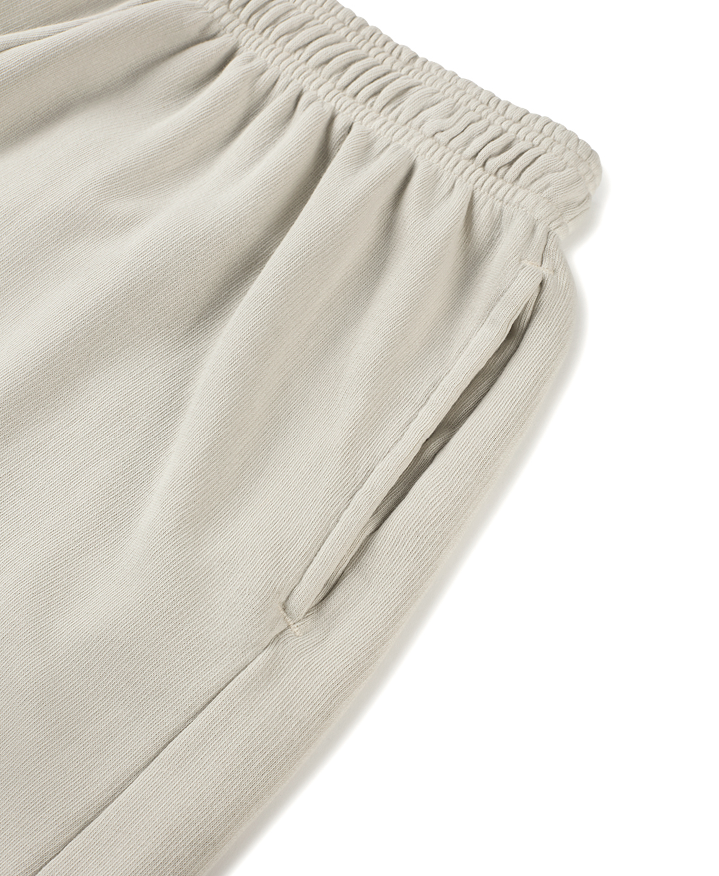 Relaxed Fit 350 GSM Ecru Short Pants