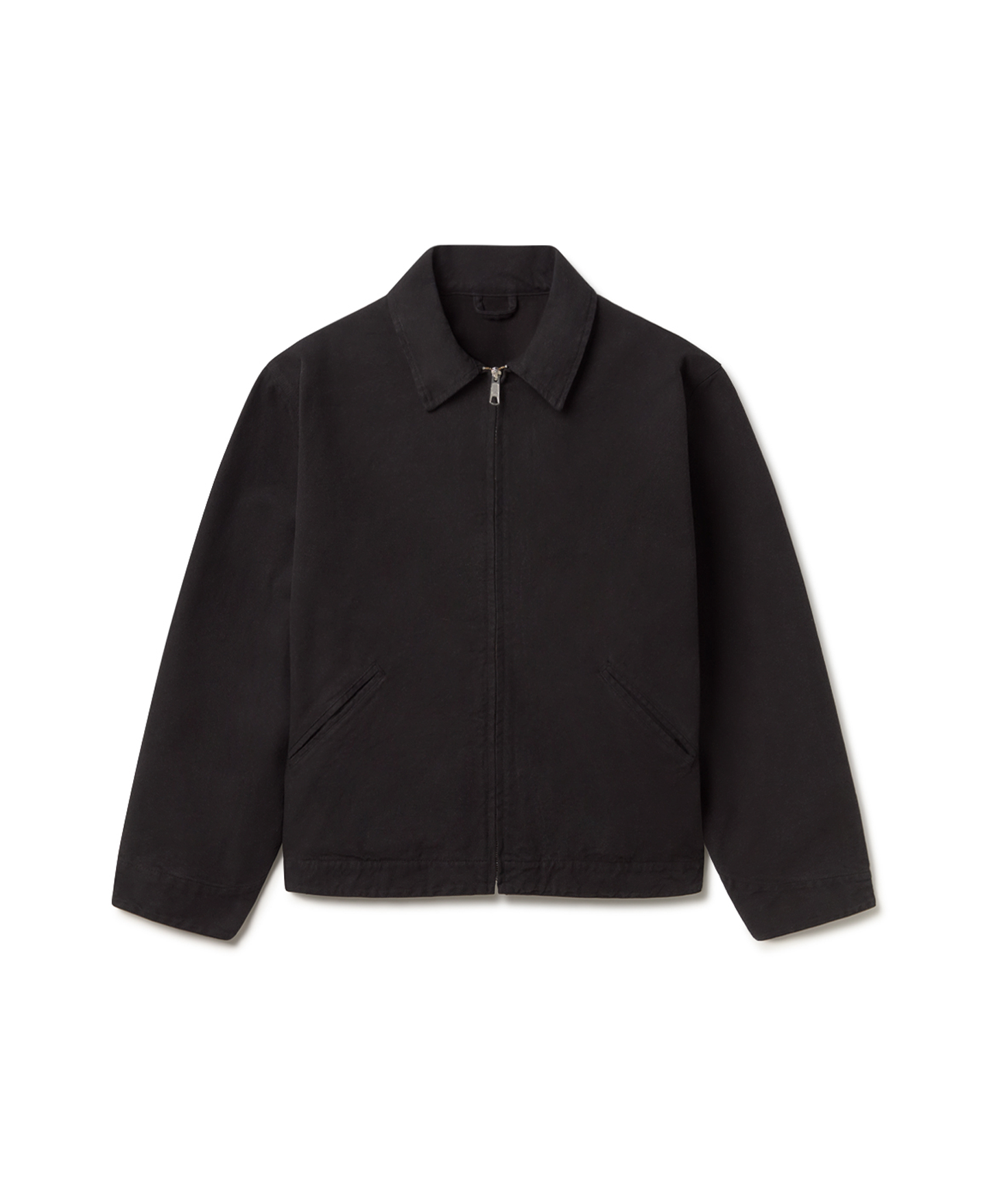 eritage Jet Black Workwear Jacket