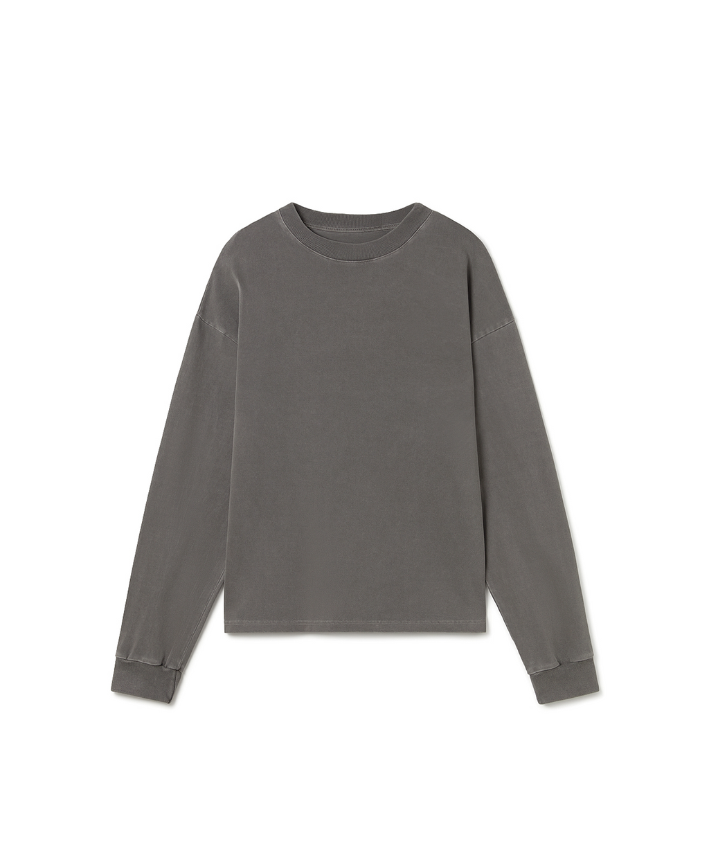 Everyday Essential 300 GSM Mud Gray Long Sleeve