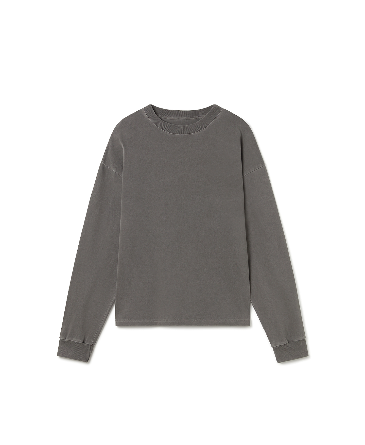 Everyday Essential 300 GSM Mud Gray Long Sleeve