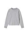 Luxury 300 GSM Neutral Gray Longsleeve