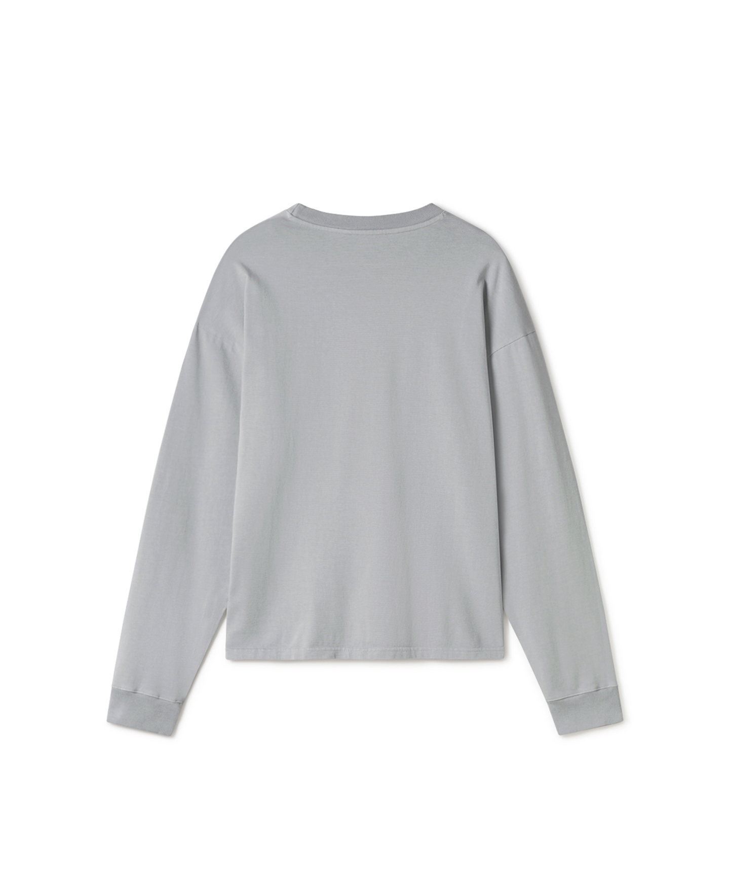 Luxury 300 GSM Neutral Gray Longsleeve