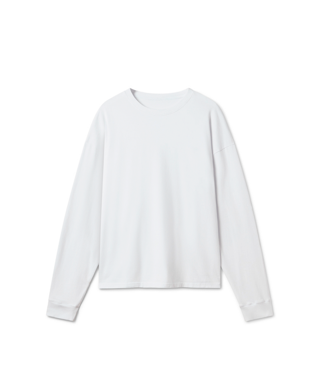 Timeless 300 GSM Pure White Long Sleeve