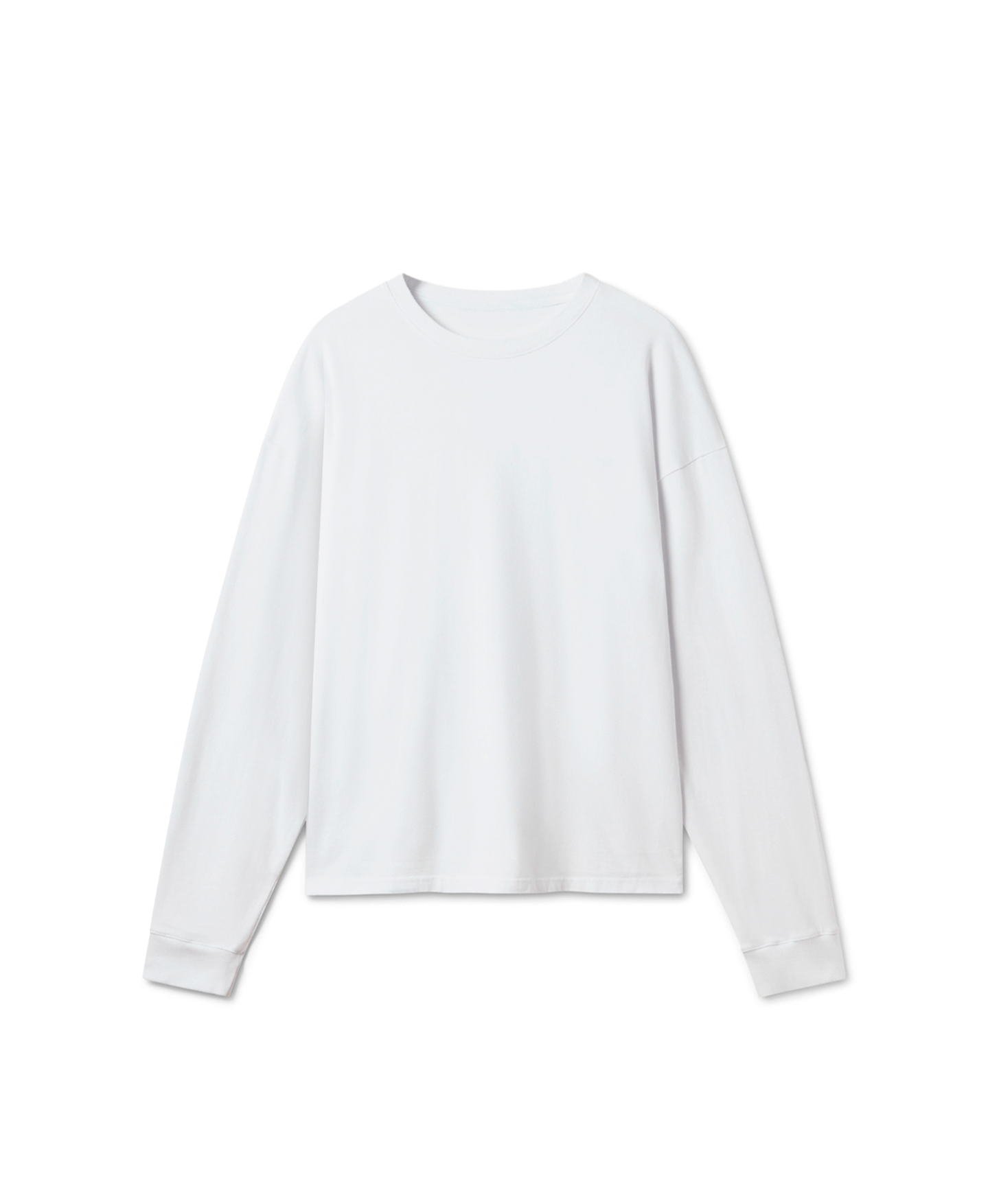 Timeless 300 GSM Pure White Long Sleeve