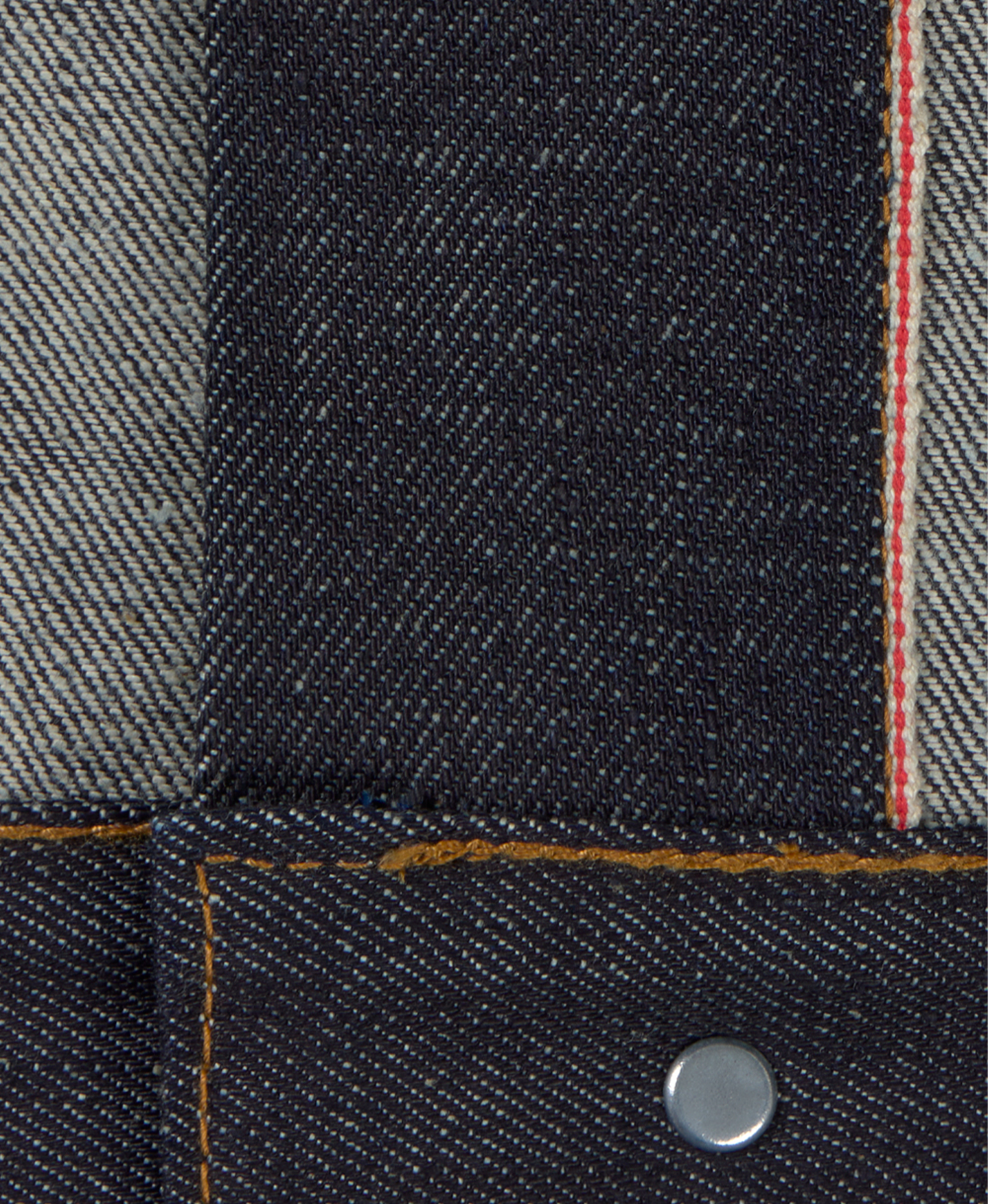 Vintage Style 14oz Indigo Selvedge Denim Jacket