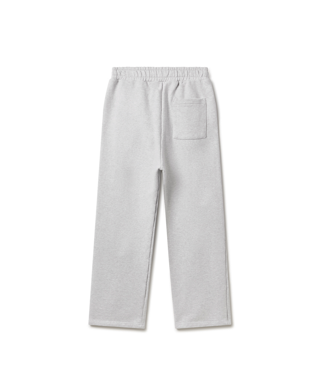 Light Heather Gray Straight-Leg Pants