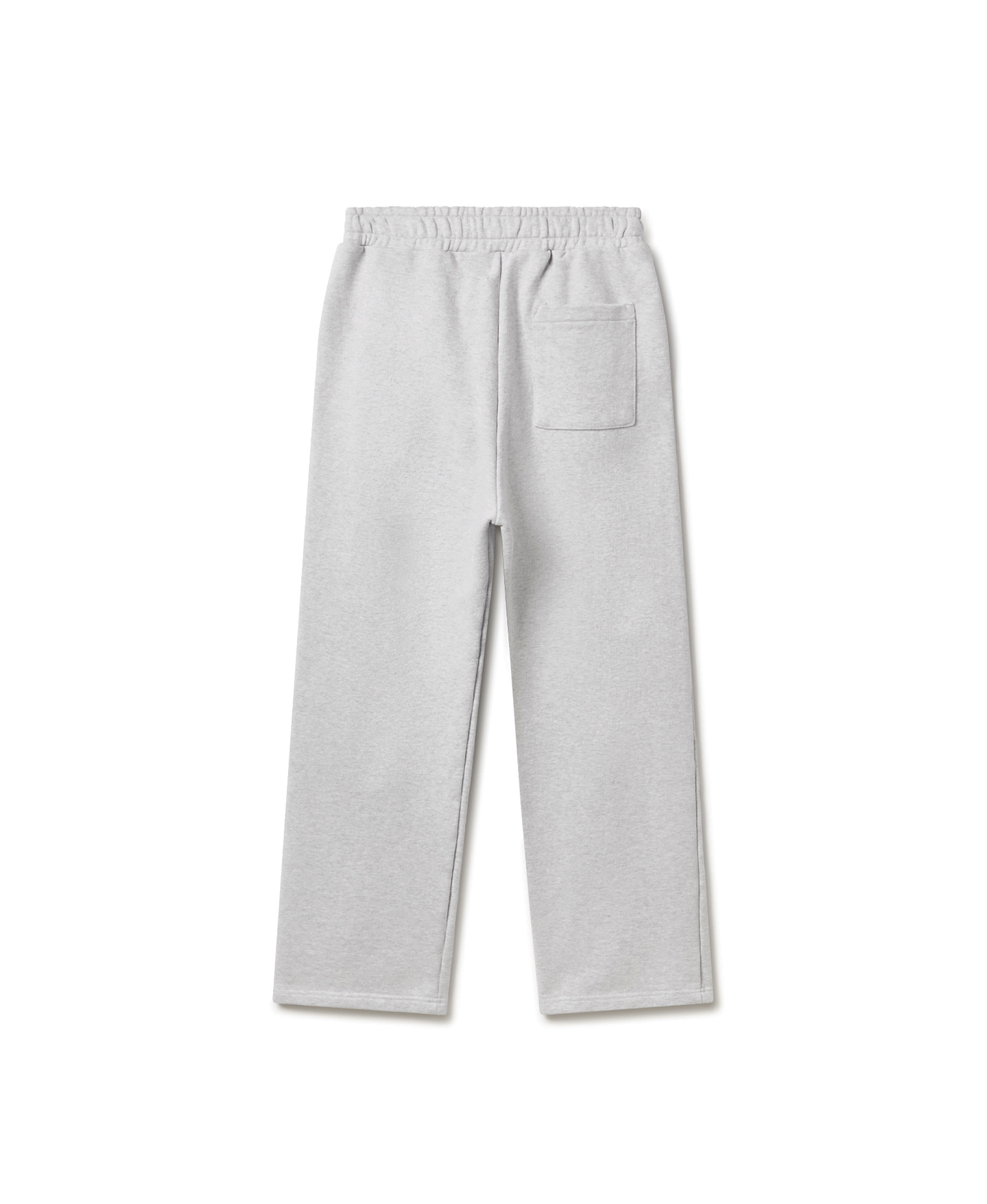 Light Heather Gray Straight-Leg Pants