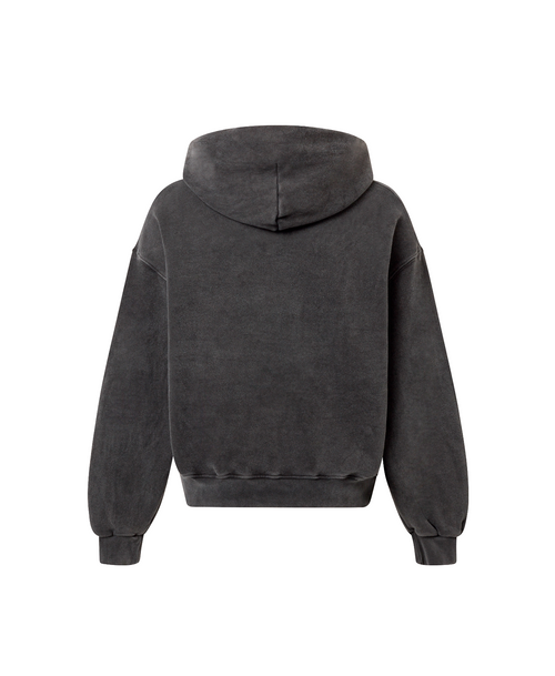 Durable 450 Vintage Black Zip Sweatshirt