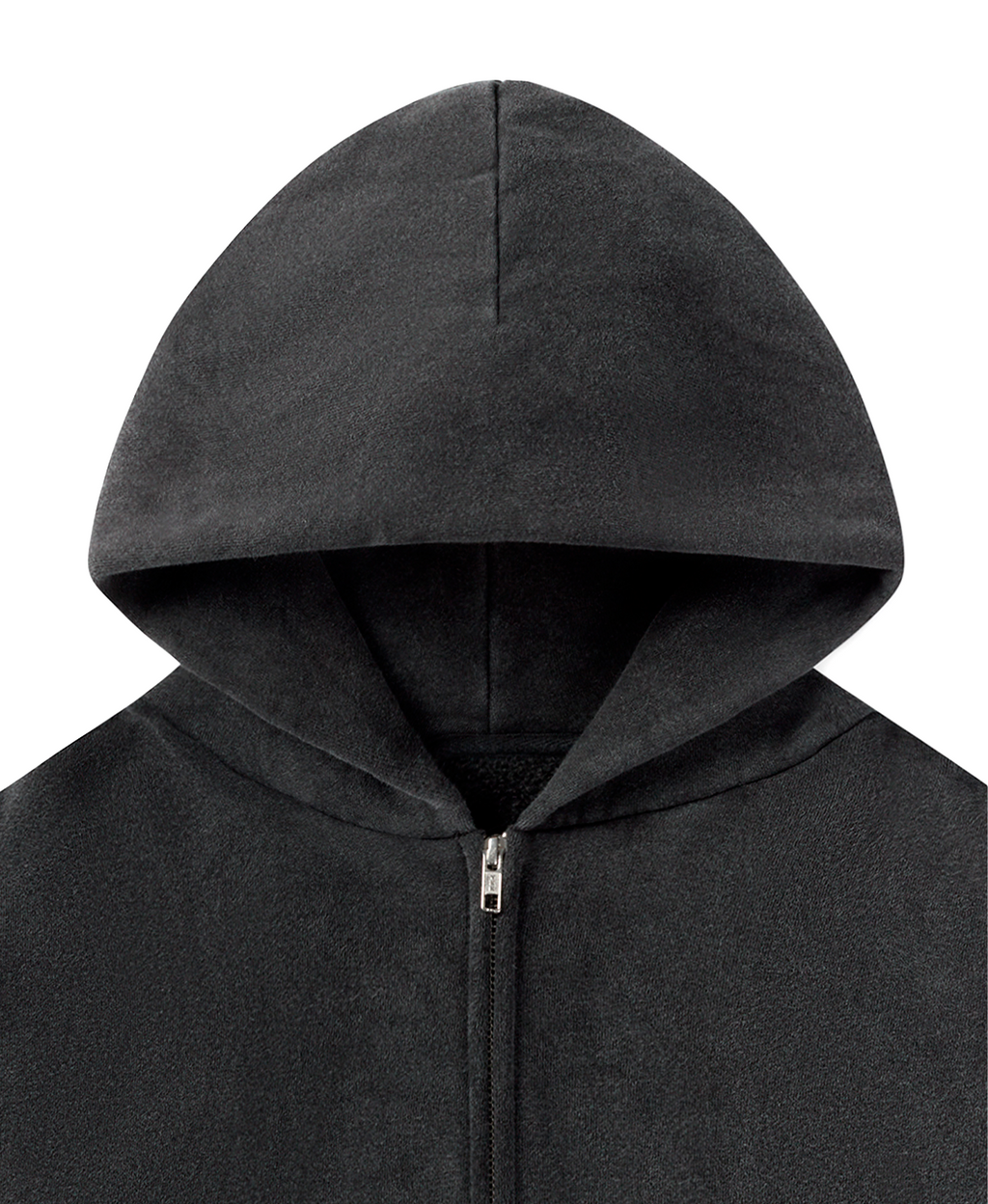 Durable 450 Vintage Black Zip Sweatshirt