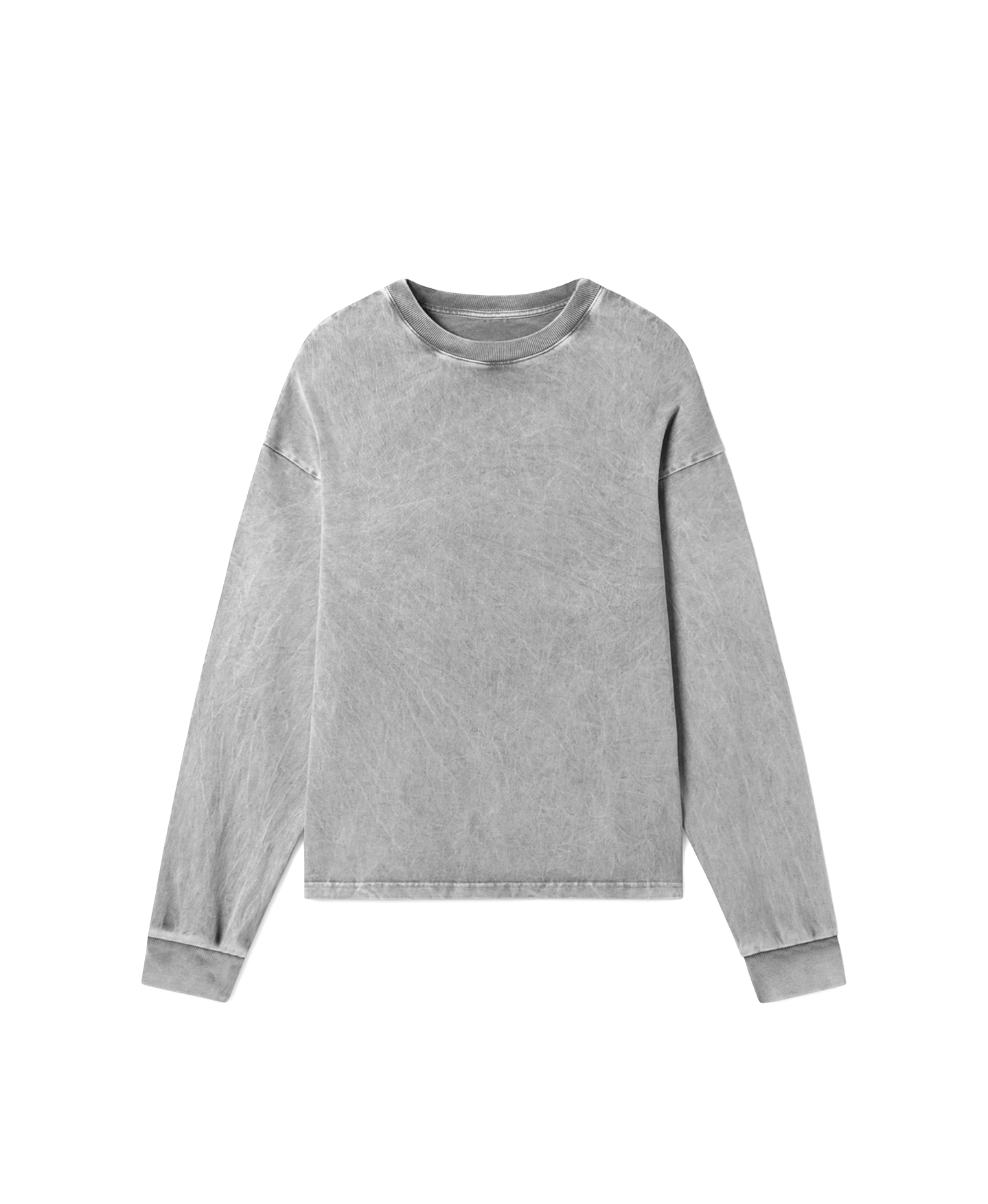 Retro Style 300 Vintage Gray Long Sleeve